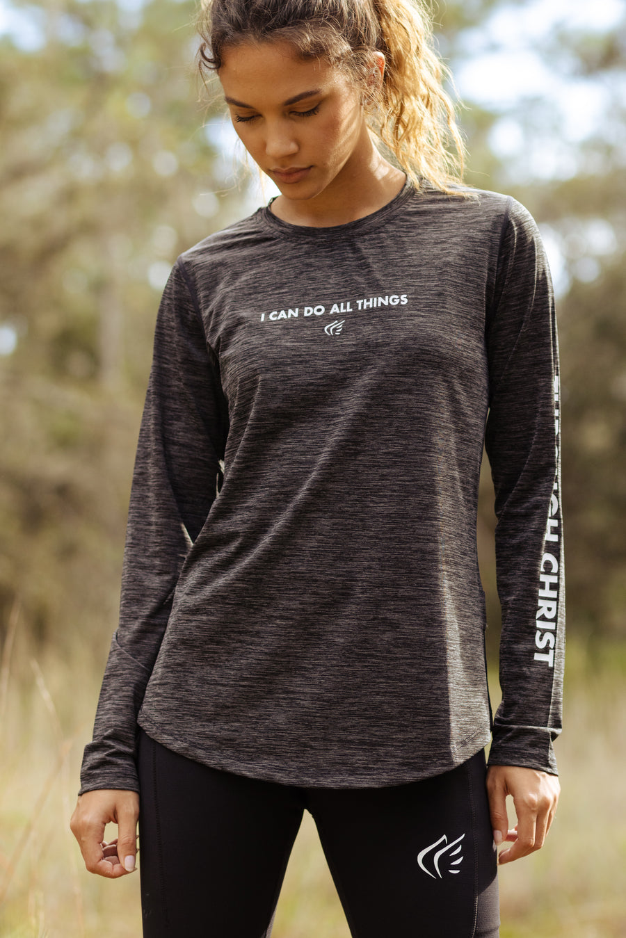 Women's Through Christ Longsleeve Performance Shirt