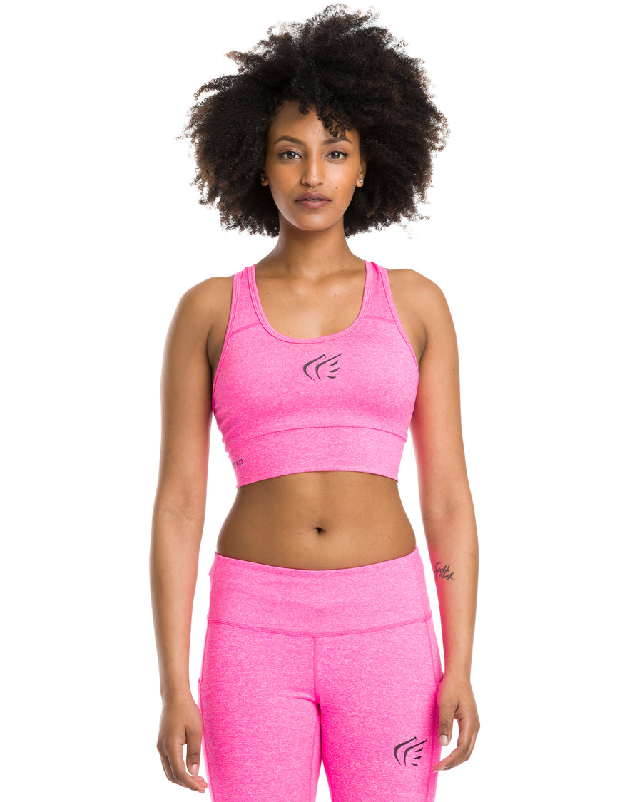 Active Faith Sports Bra | Charcoal