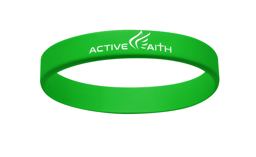 Active Faith IJNIP Band Green/White
