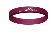 Active Faith IJNIP Band Maroon/White