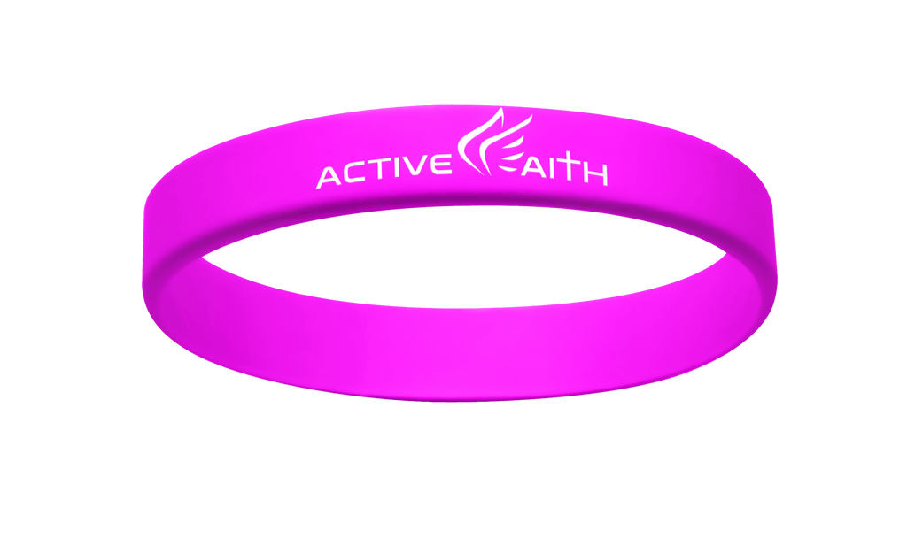 Active Faith IJNIP Band Pink/White