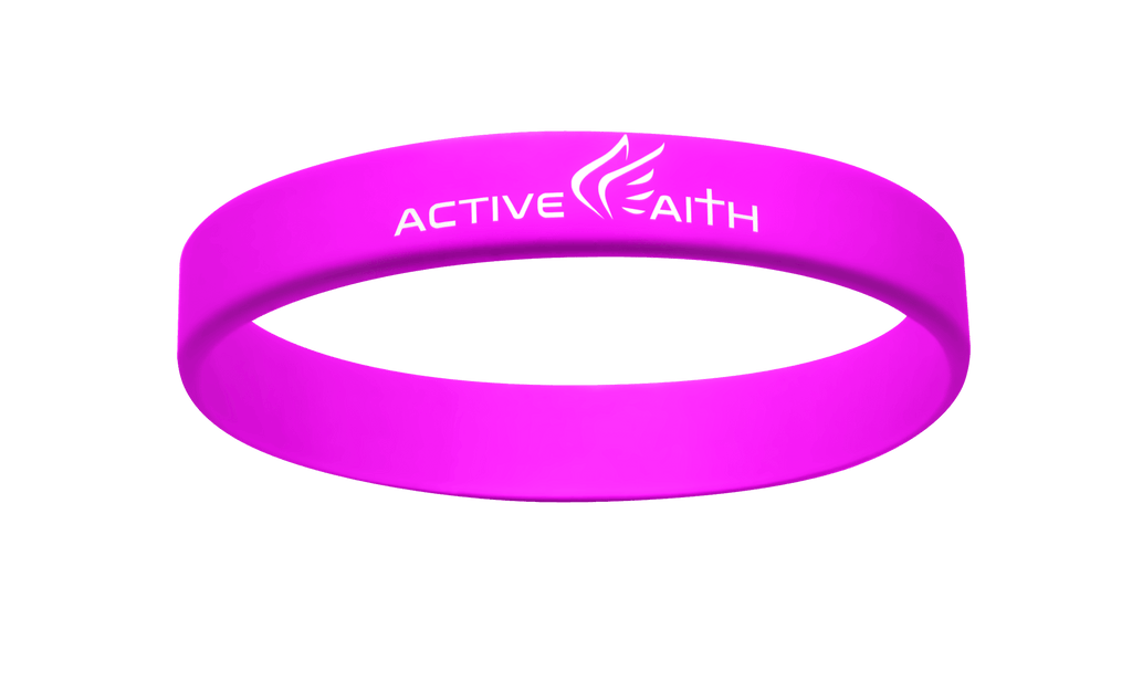 Active Faith IJNIP Band Pink/White