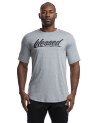 Men's BLESSED Script Performance Shirt