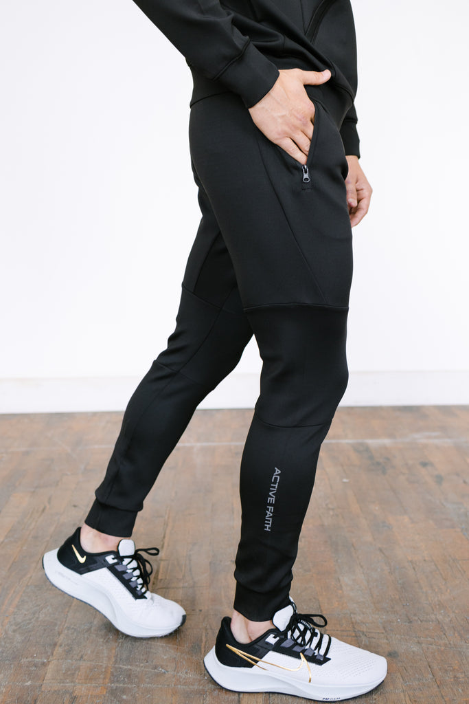 Unisex Active Faith Puff Print Joggers