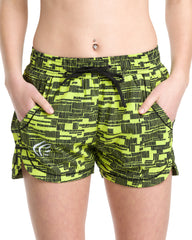 Women's Digital Print Running Shorts