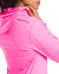 Women's Pink Pullover Hoodie | Active Faith Sports