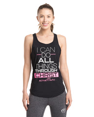 I Can Bold Active Faith Sports Tank Top for Women