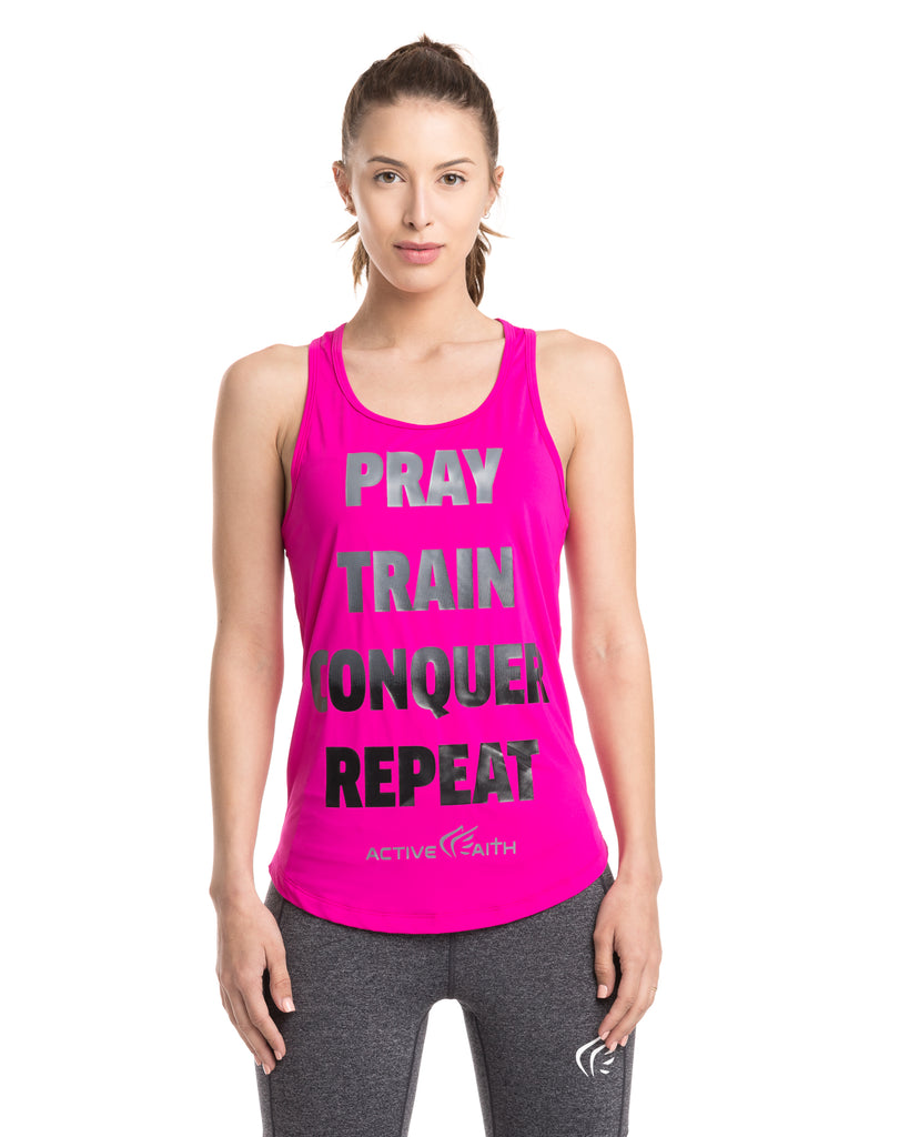 Women's Summer Pray Repeat Tank Top