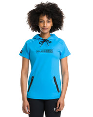 Women's Blessed Performance Tech Short Sleeve Hoodie