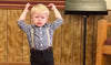 When Pastor's 19-Month-Old Son Takes The Pulpit, He Has Everyone In Stitches, Watch His Very First 