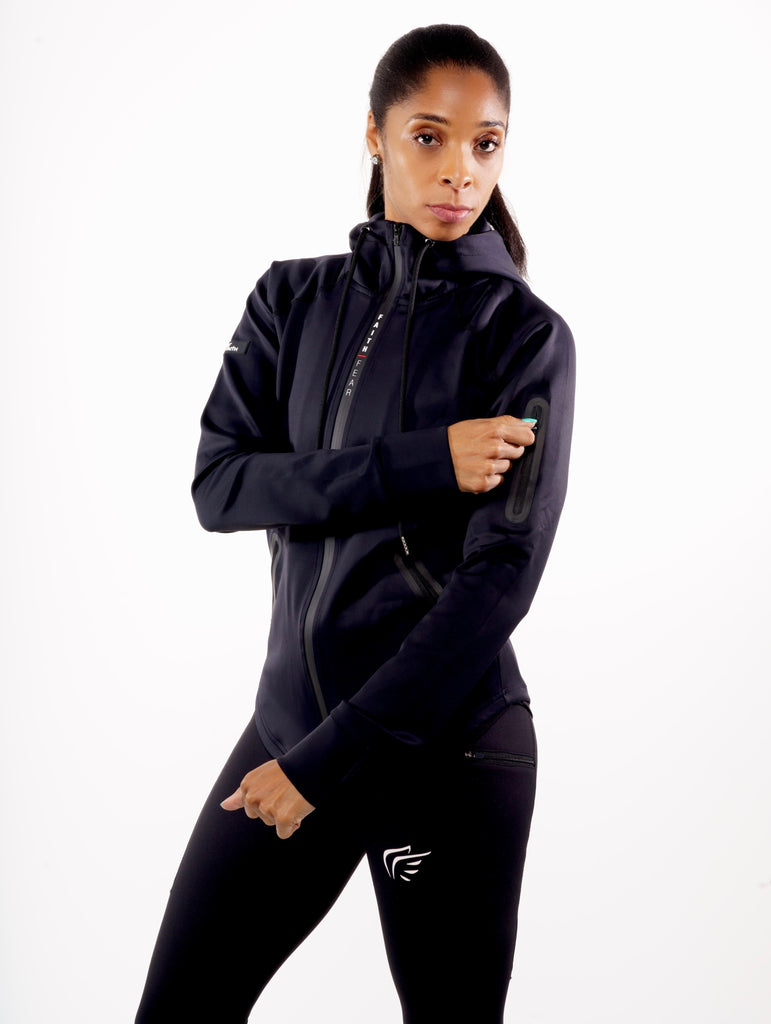 Women's Faith Over Fear Zipper Performance Hoodie