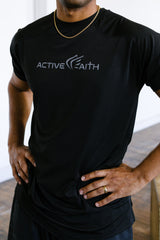 Men's Active Faith Puff Print Shirt