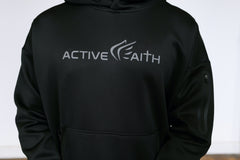 Unisex Active Faith Puff Print Hoodie