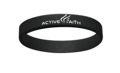 Active Faith FWM Band Black/White