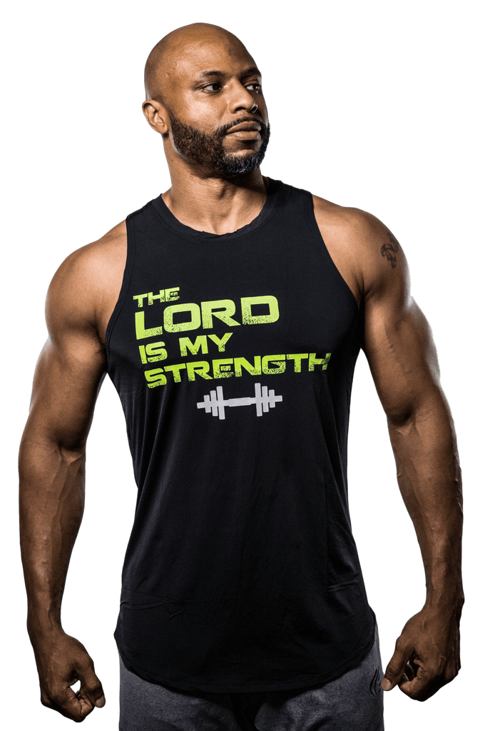 Men's Lord Is My Strength Performance Tank
