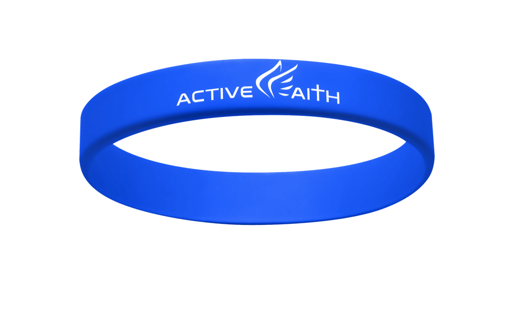 Active Faith IJNIP Band Blue/White