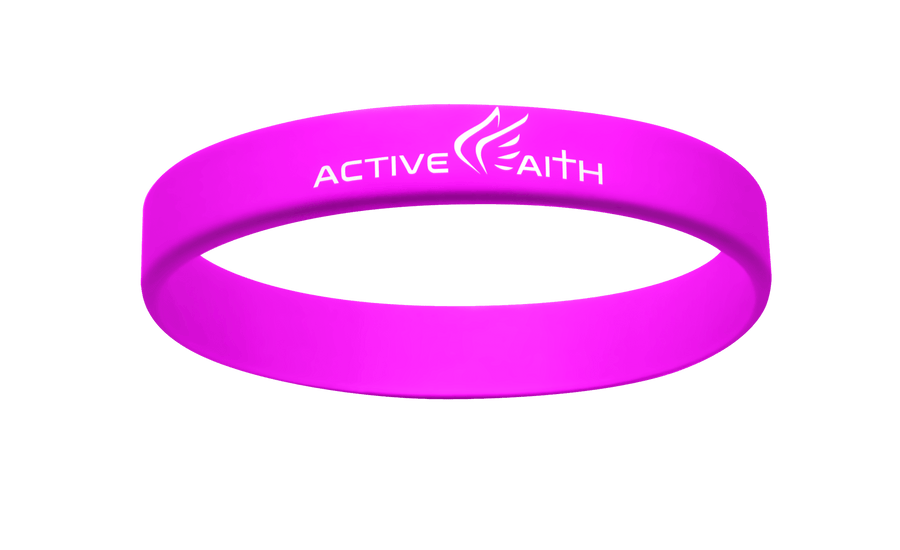 Active Faith IJNIP Band Pink/White