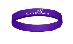 Active Faith IJNIP Band Purple/White