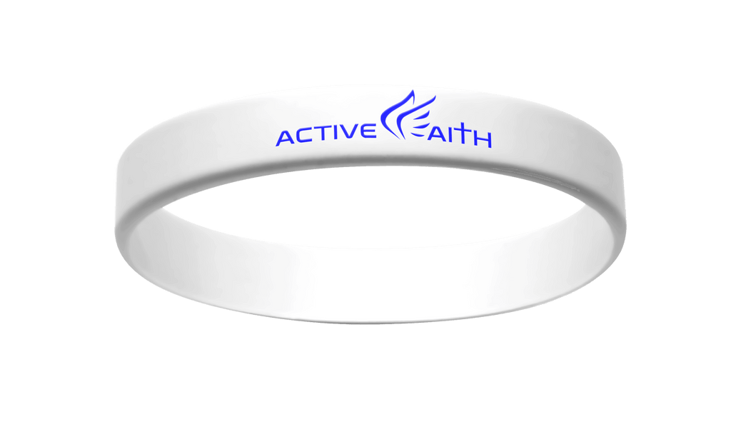 Active Faith IJNIP Band White/Blue