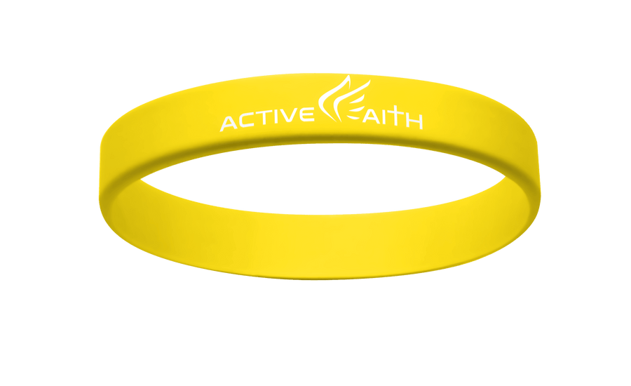 Active Faith IJNIP Band Yellow/White