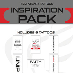Active Faith Temporary Tattoos