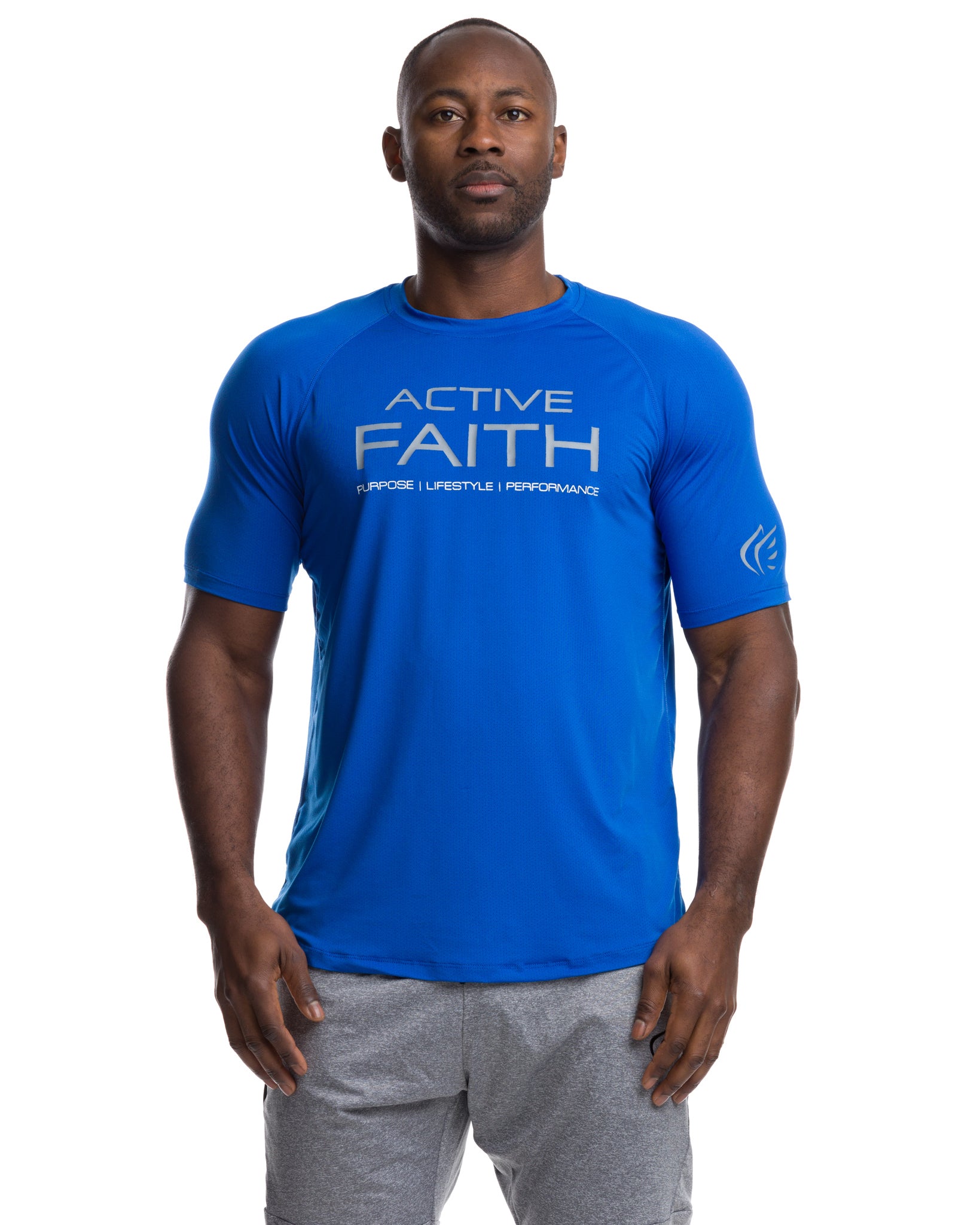 Men's Active Faith Lifestyle Mesh Shirt