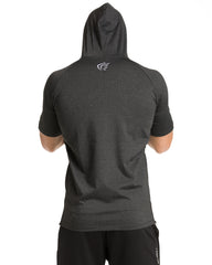 Men's Short Sleeve Logo Performance Hoodie