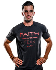 Men's Faith Over Fear Performance T-Shirt