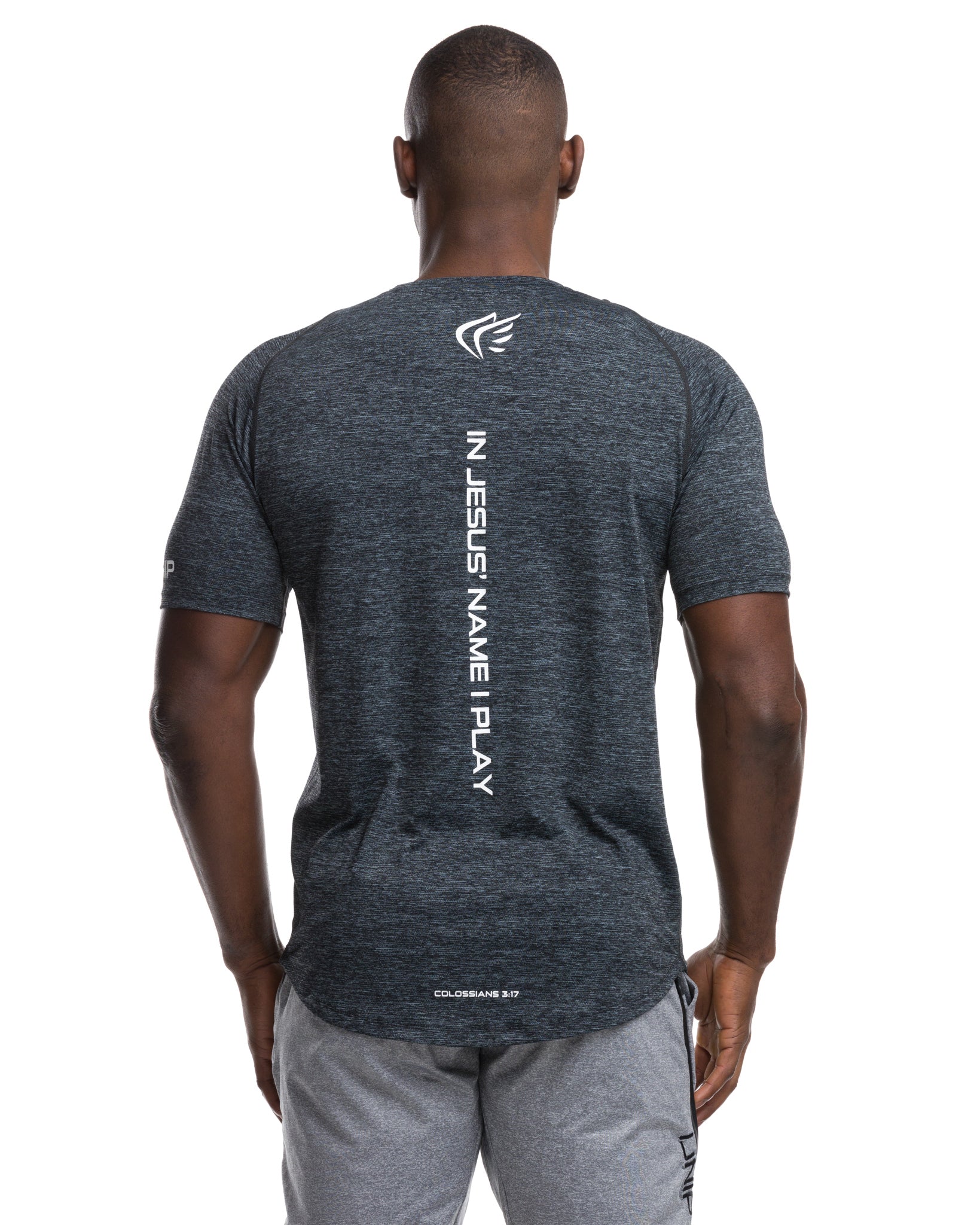 Logo Performance Shirt Charcoal