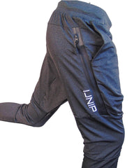 Mens IJNIP PERFORMANCE JOGGERS  in Charcoal White Color