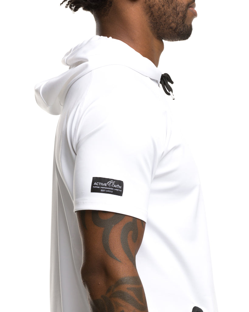 Men's Blessed Performance Tech Short Sleeve Hoodie