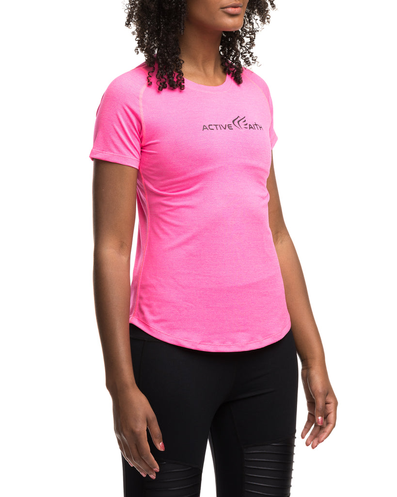 Buy Online Logo Performance Shirt for Women - Active Faith Sports