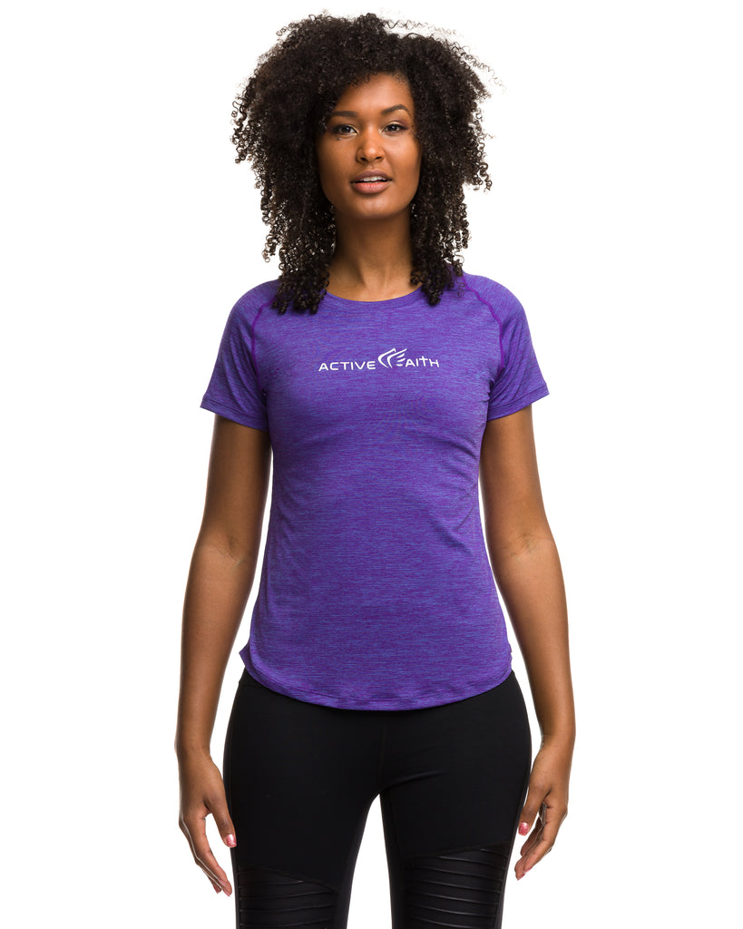 Women's Logo Performance Shirt - Active Faith Sports
